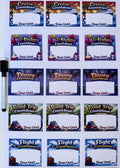 Complete Dry Erase Countdown Magnet Collection - Set of 5