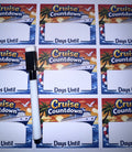 Cruise Vacation Dry Erase Countdown Magnet